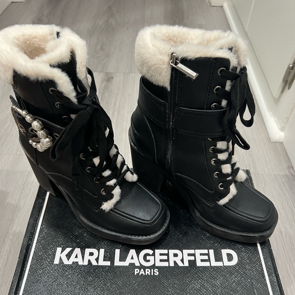 Karl Lagerfeld Booties